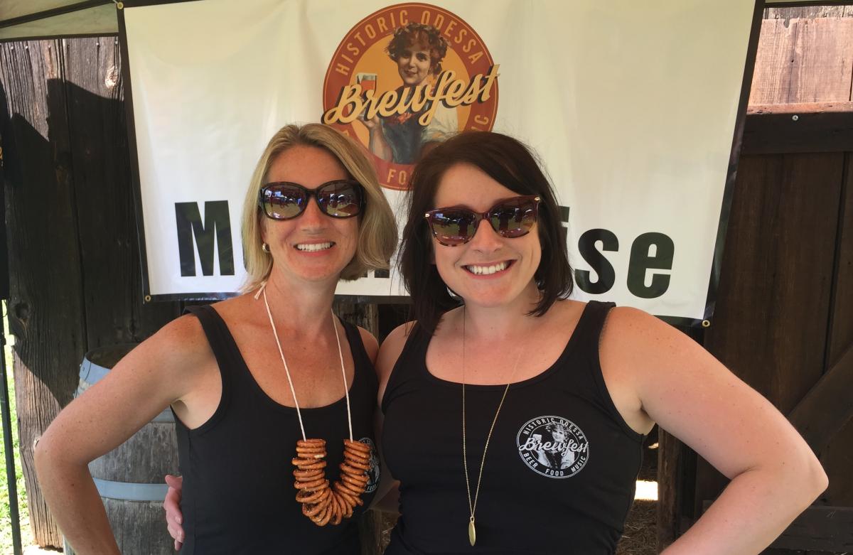 HOF Members Volunteer at 2017 Odessa Brewfest