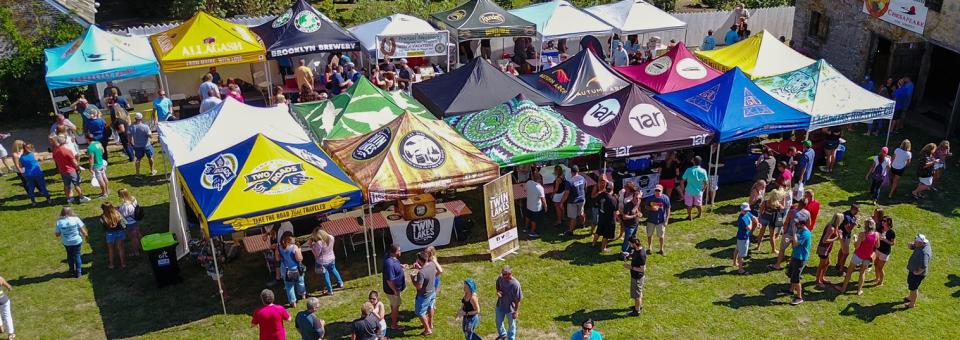 Odessa Brewfest bird's eye view